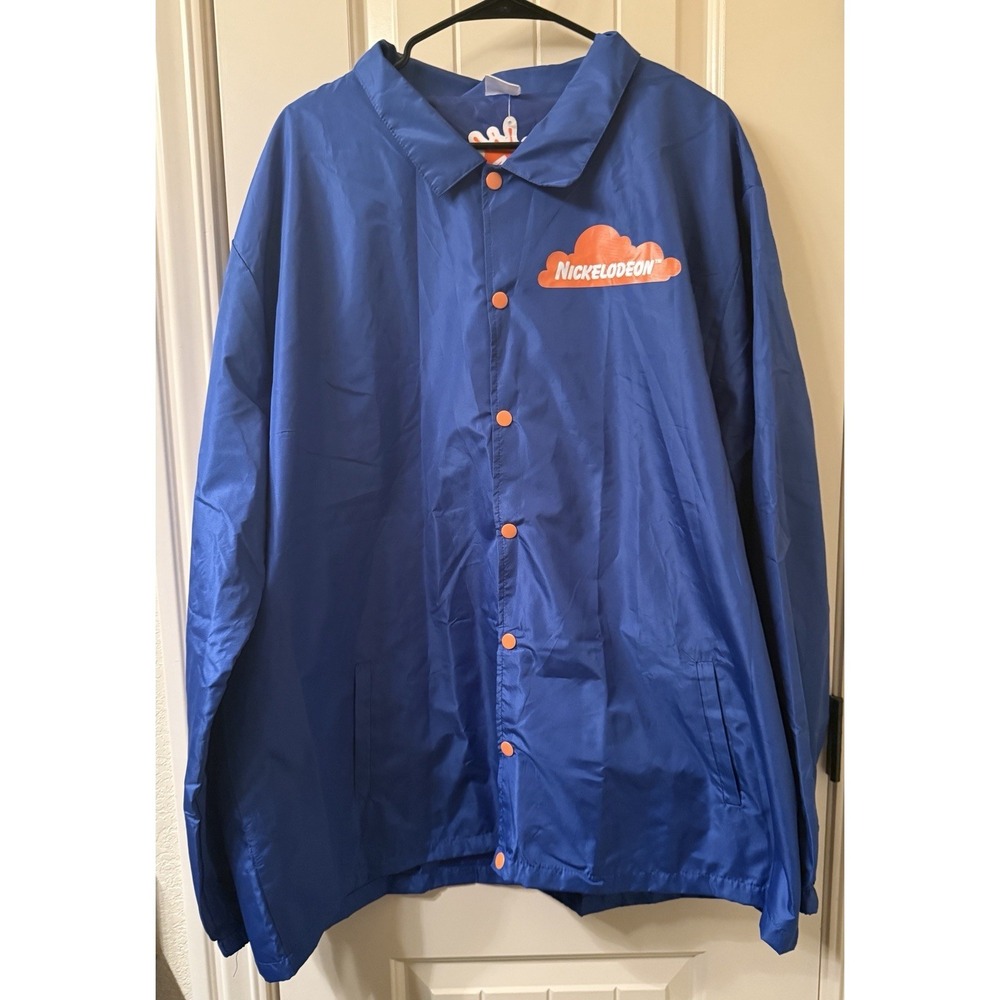 NWT Nickelodeon The Nick Box Exclusive Bumper Windbreaker Jacket CultureFly 3XL